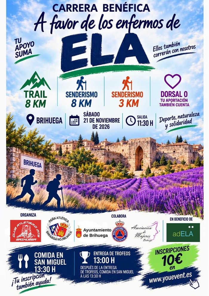 Trail Solidario a favor de adELA